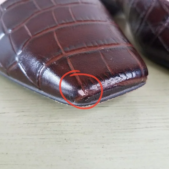 Tuckernuck Croc Embossed Hollis Slingback Flats - Picture 8 of 10